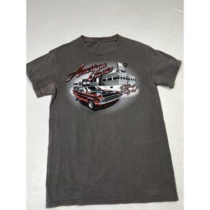 Gildan Gray “American Classics” Crewneck Tshirt Size Medium